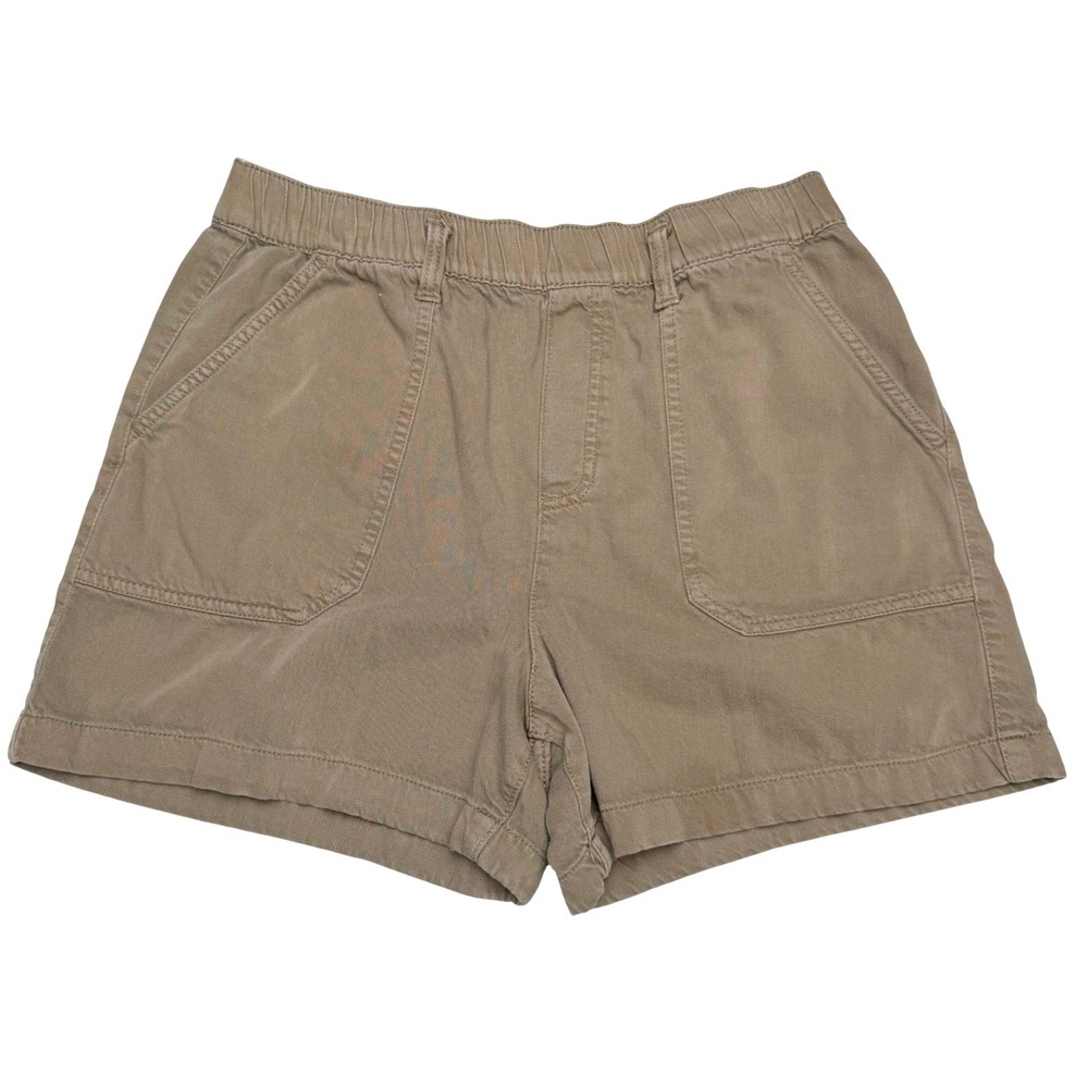 Joe Fresh Cargo Shorts Olive Green Pockets Pull On Gorpcore Hiking Utility Sz M